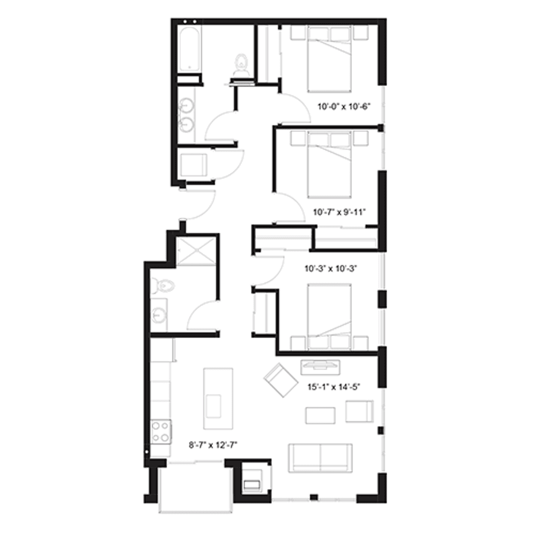 Minneapolis Apartment: 711 4th St SE