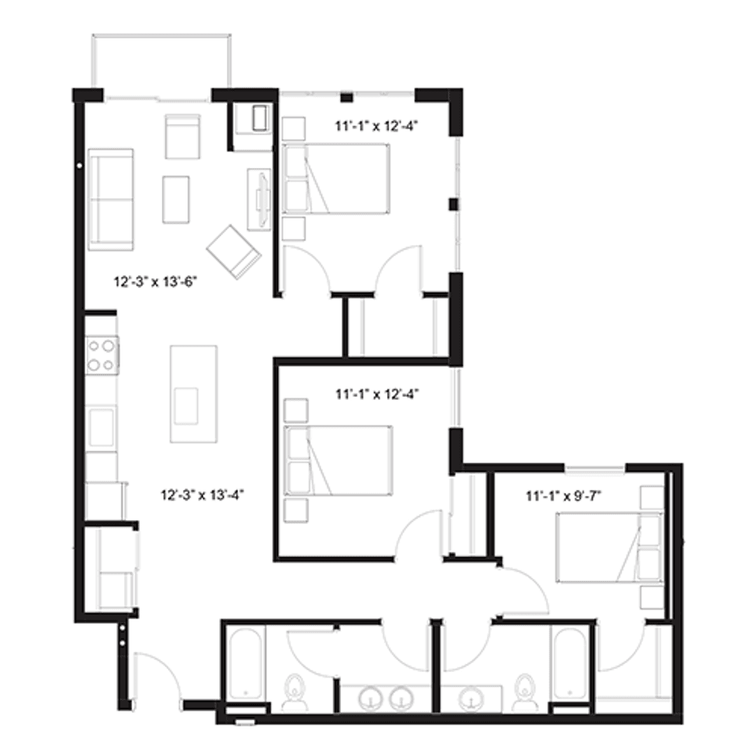 Minneapolis Apartment: 711 4th St SE