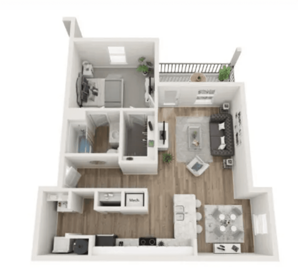 Biloxi Apartment: 14912 Mallett Road