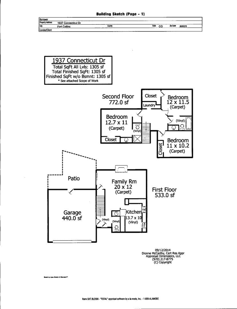 Fort Collins House: 1937 Connecticut Dr
