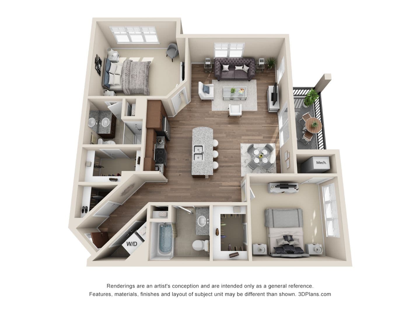 Onalaska Apartment: 2101 Abbey Road