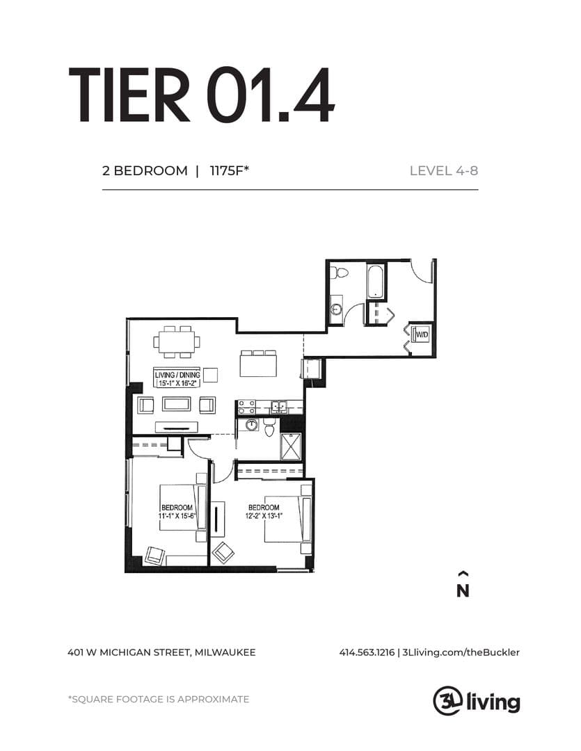 Milwaukee Apartment: 401 W. Michigan St.