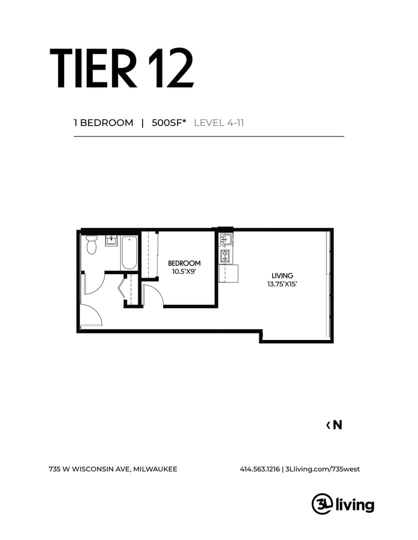 Milwaukee Apartment: 735 W. Wisconsin Ave.
