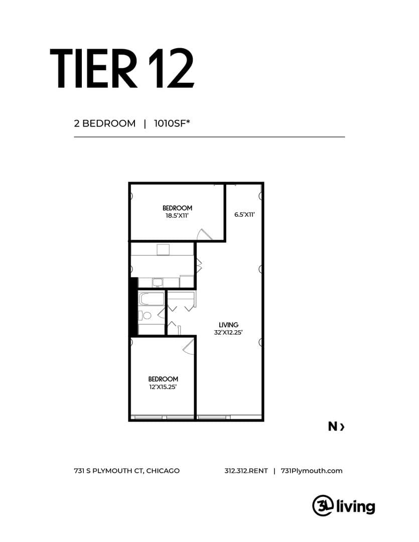Chicago Apartment: 731 S. Plymouth Ct.