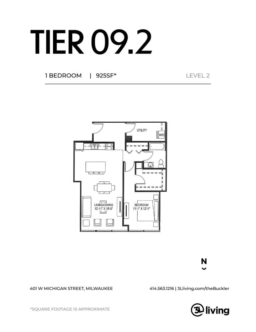 Milwaukee Apartment: 401 W. Michigan St.