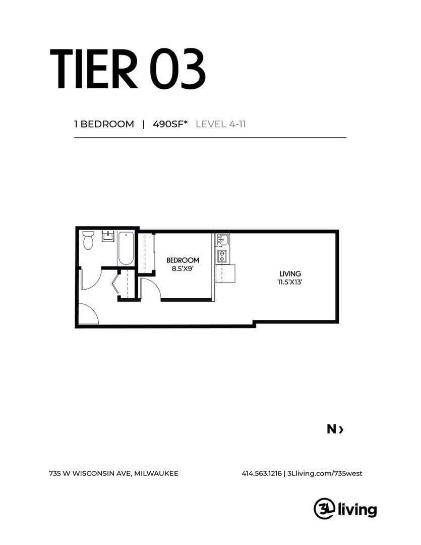 Milwaukee Apartment: 735 W. Wisconsin Ave.
