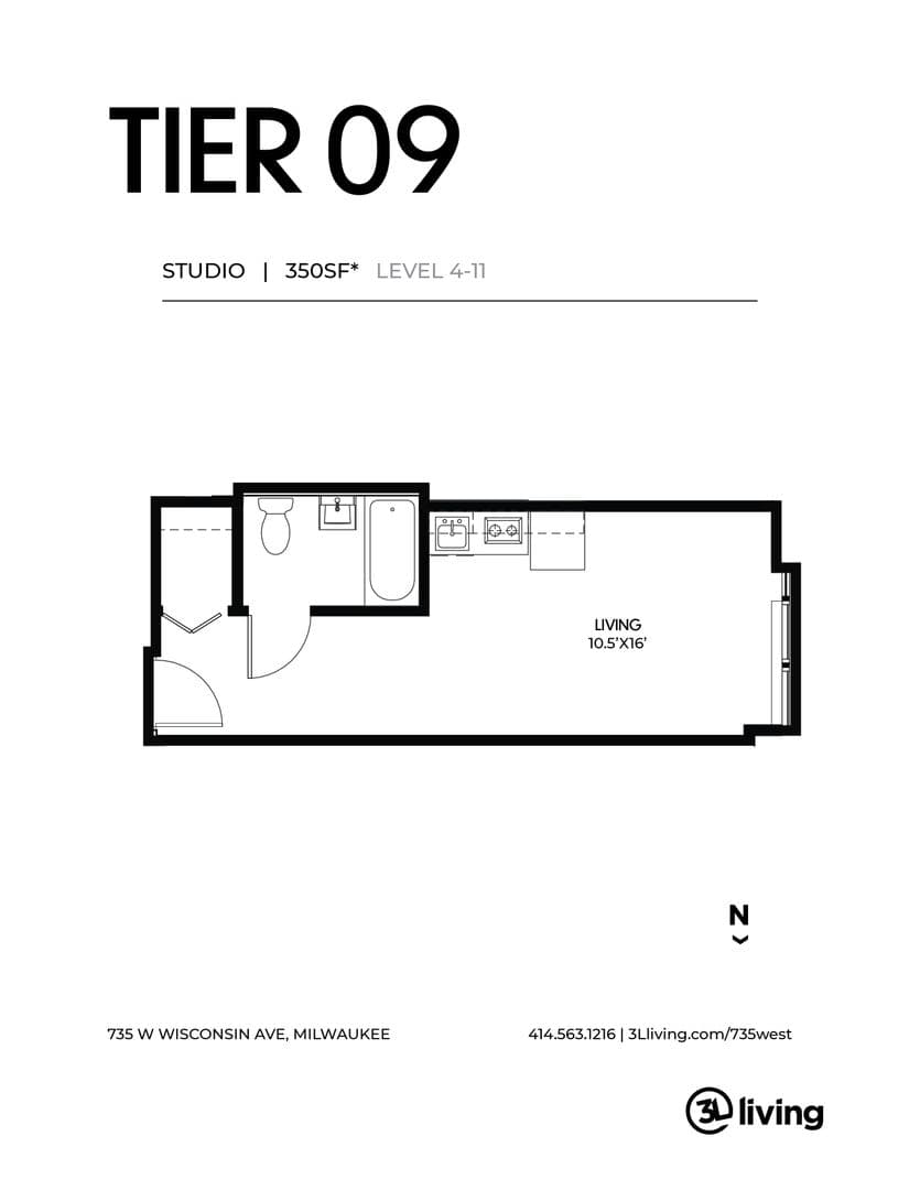 Milwaukee Apartment: 735 W. Wisconsin Ave.