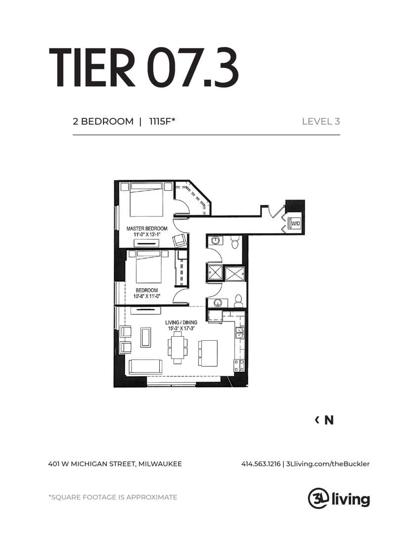 Milwaukee Apartment: 401 W. Michigan St.