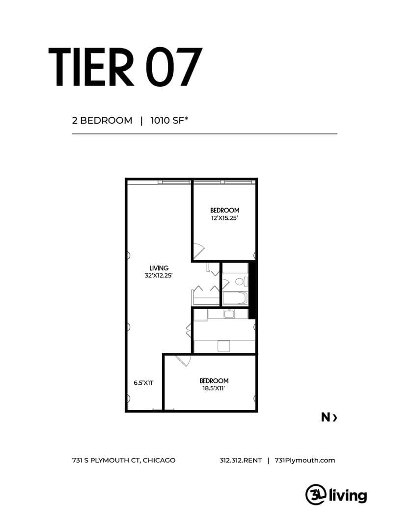 Chicago Apartment: 731 S. Plymouth Ct.