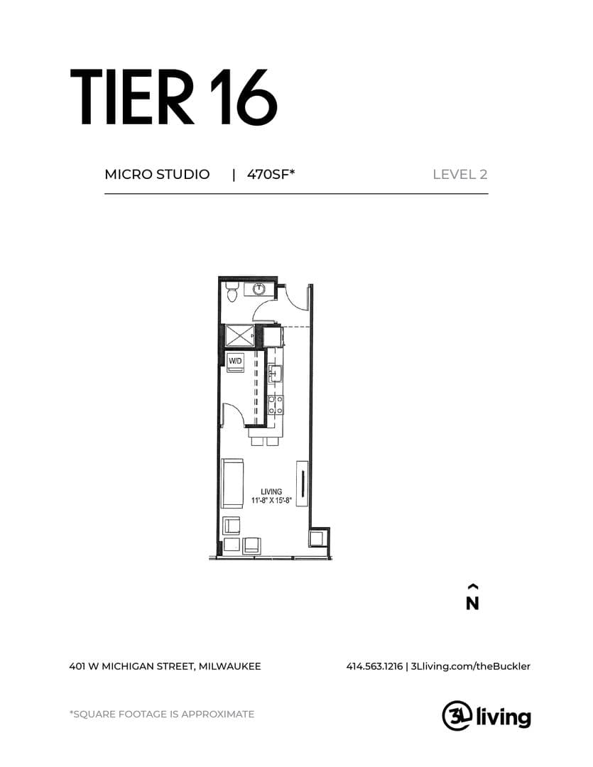 Milwaukee Apartment: 401 W. Michigan St.