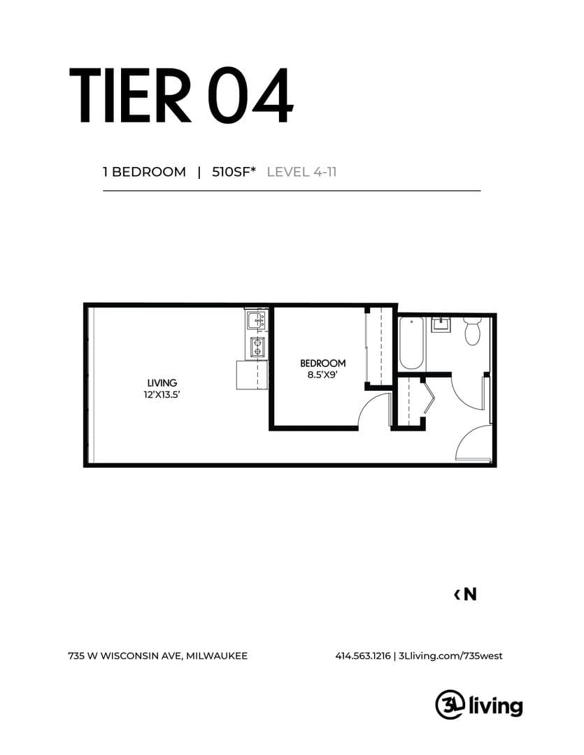 Milwaukee Apartment: 735 W. Wisconsin Ave.