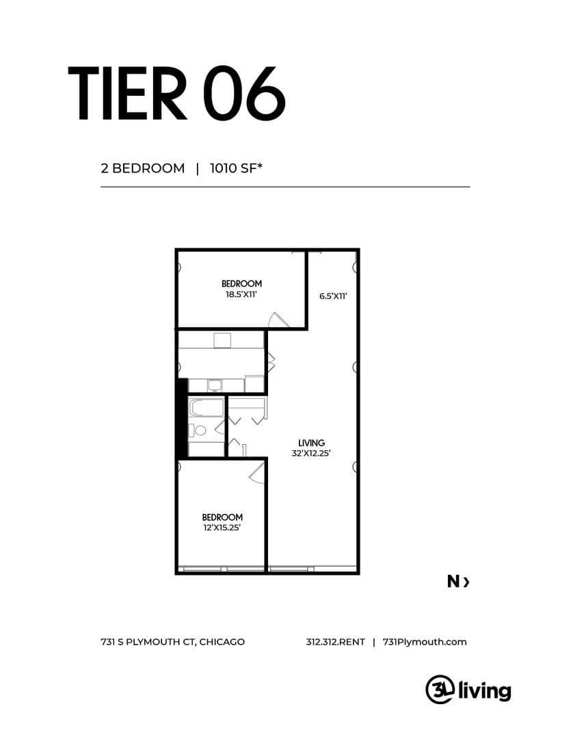 Chicago Apartment: 731 S. Plymouth Ct.