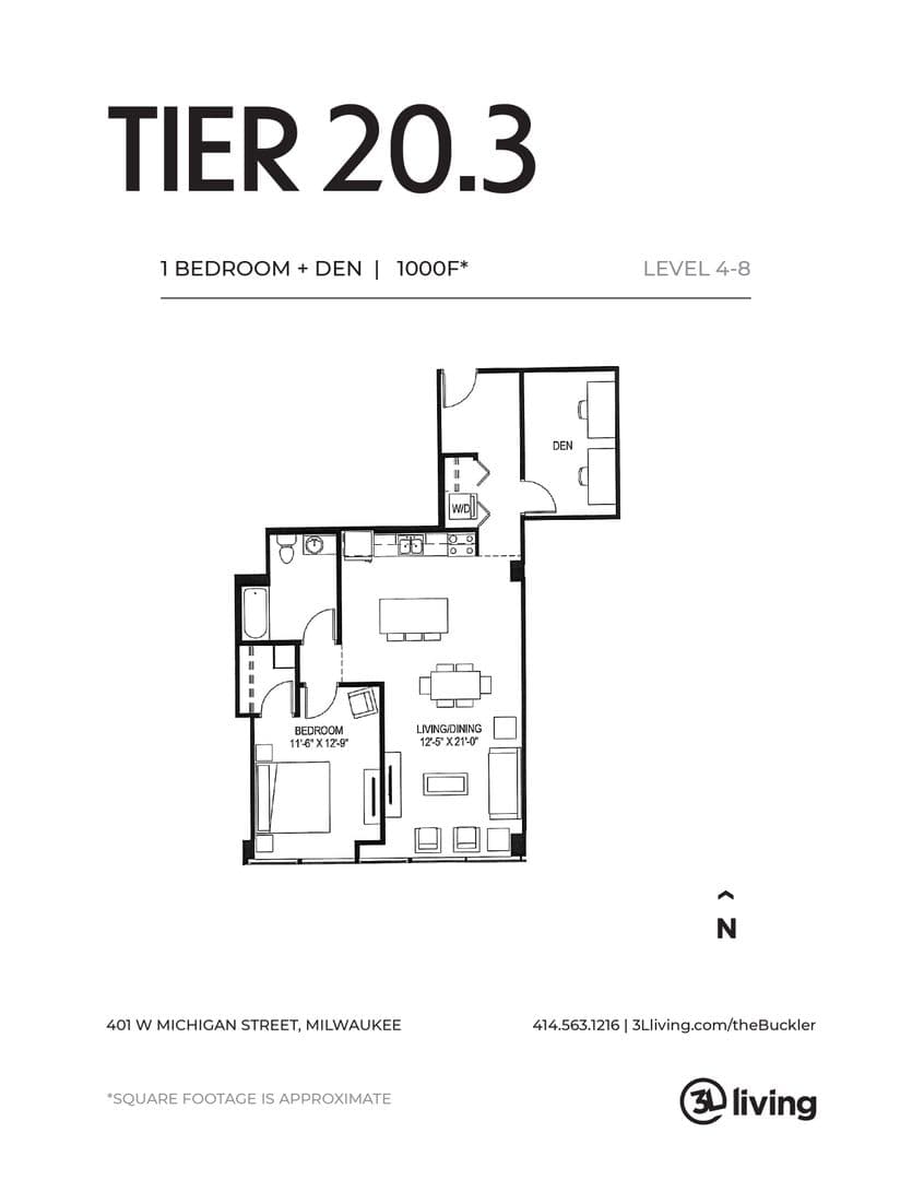 Milwaukee Apartment: 401 W. Michigan St.