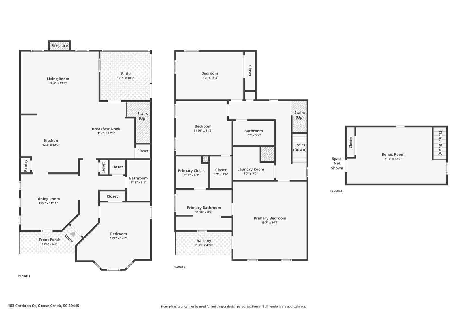 Goose Creek House: 103 Cordoba Ct