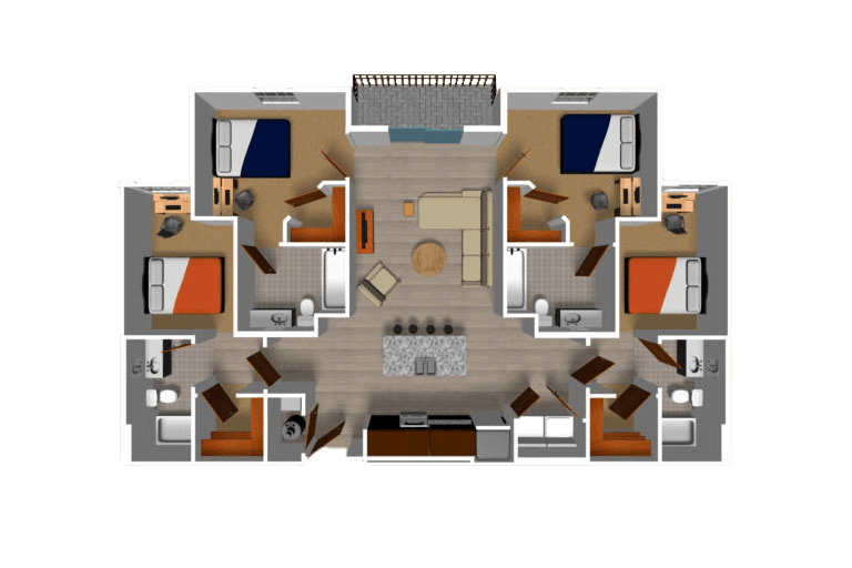 Clemson Apartment: 189 Old Greenville Hwy