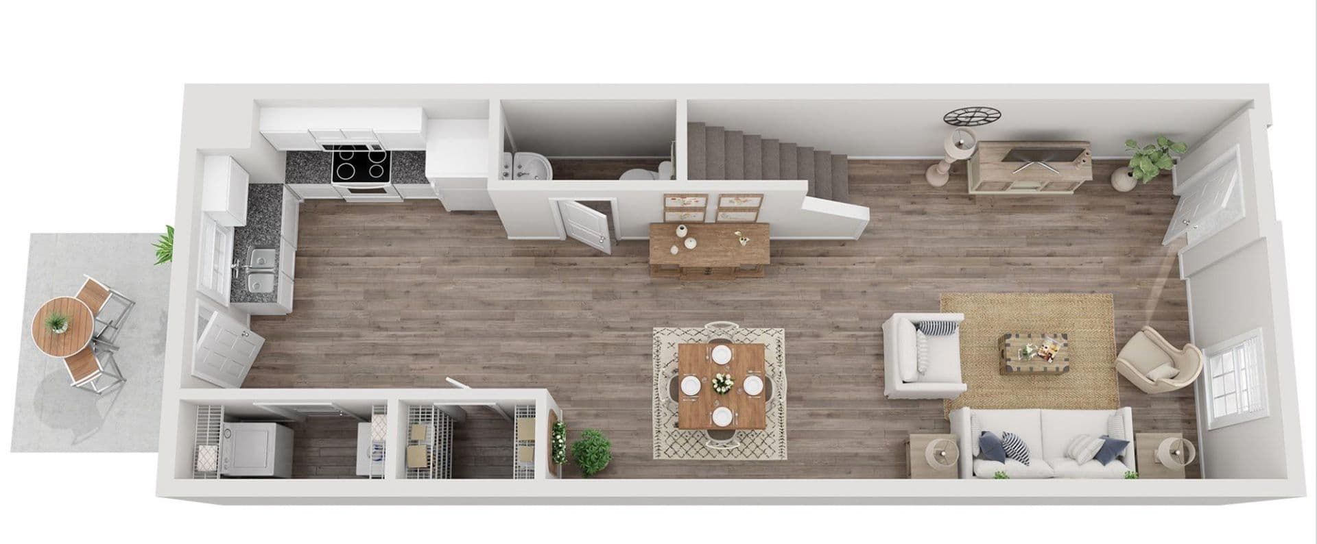 Central Apartment: 233 Cross Creek Rd