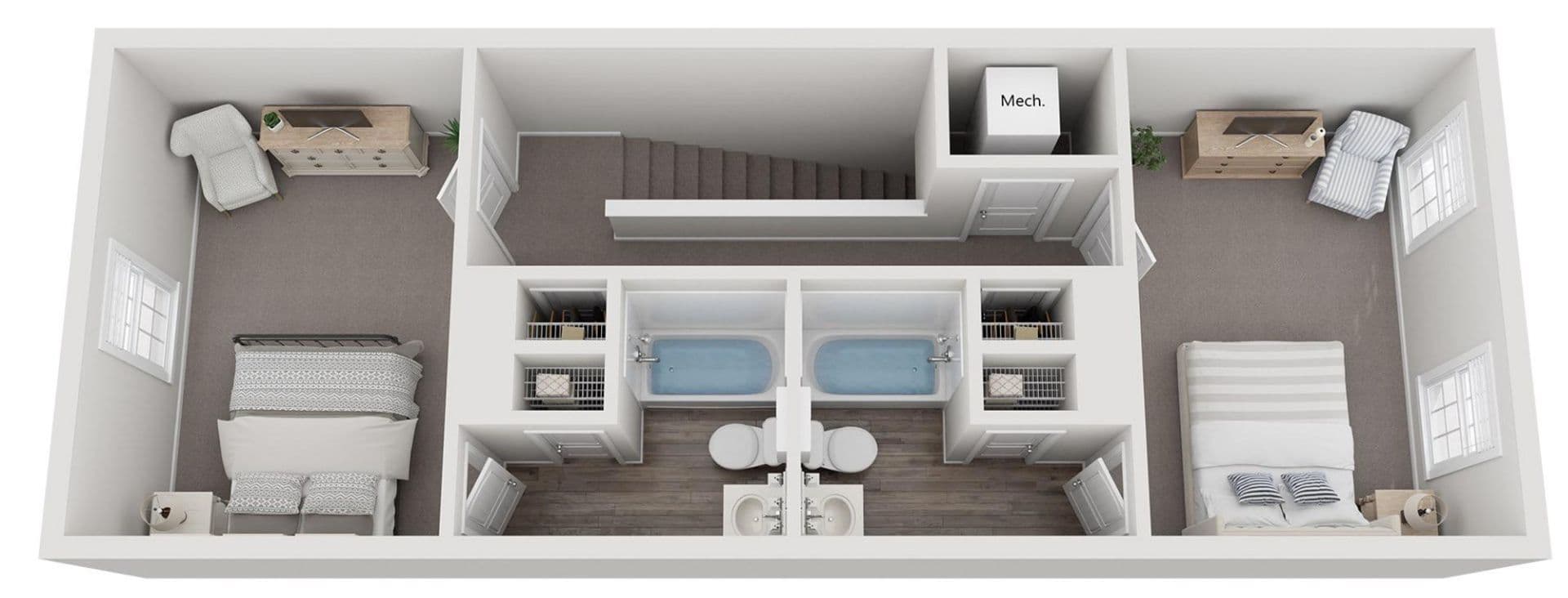 Central Apartment: 233 Cross Creek Rd