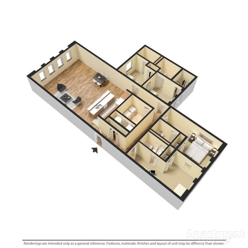 Bloomington Apartment: 701 N. College Ave.