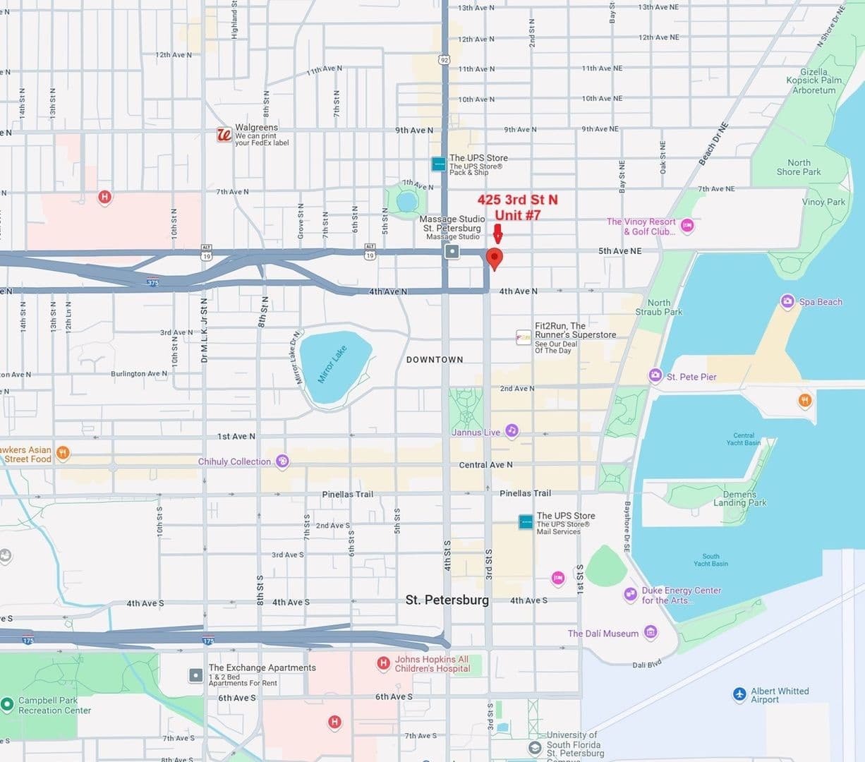 St. Petersburg Apartment: 425 3rd Street N