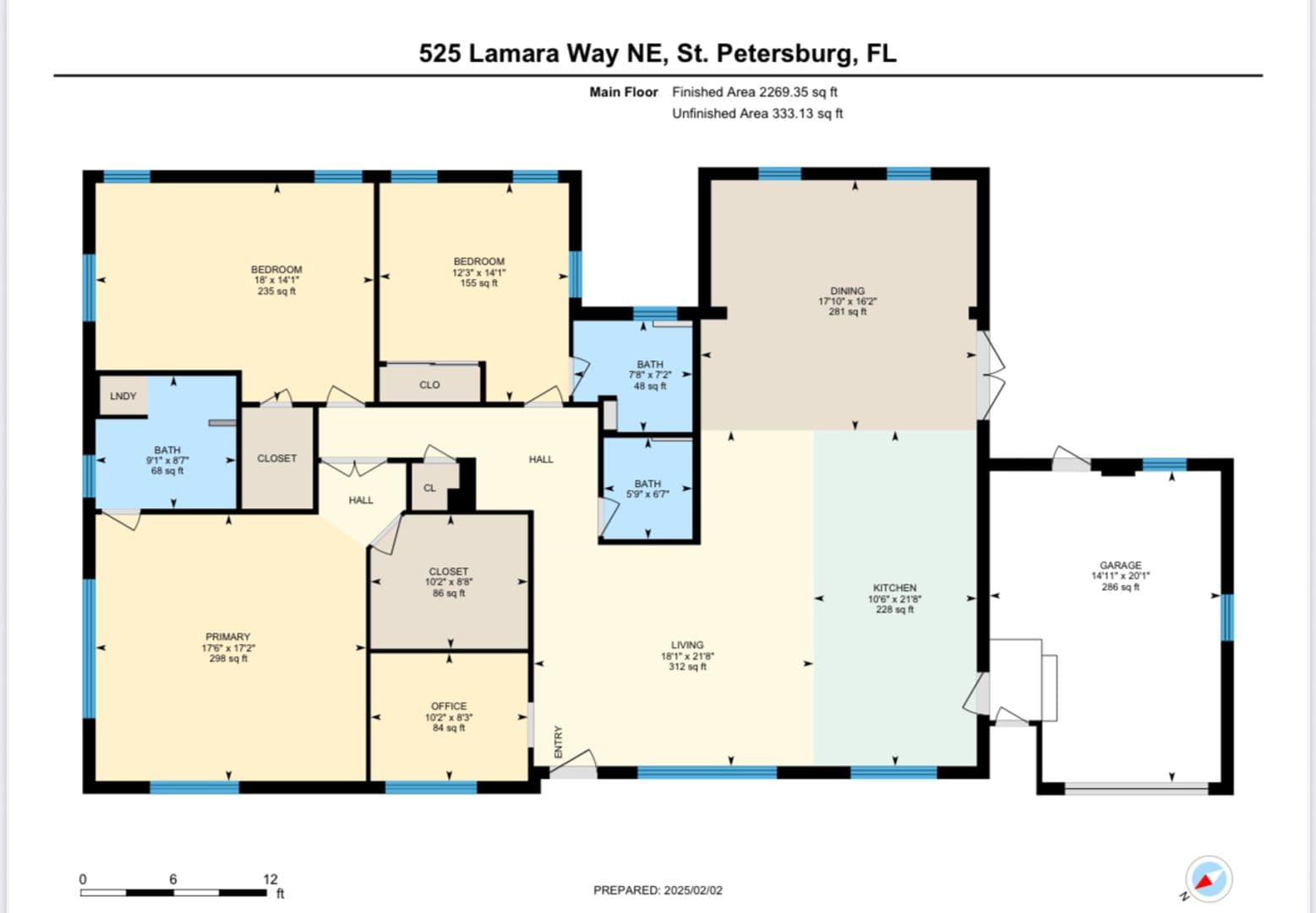 St Petersburg House: 525 Lamara Way NE