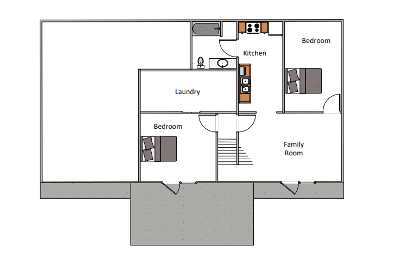 Eddyville Apartment: 75 Forest Glenn Drive - Lakeside Cabin