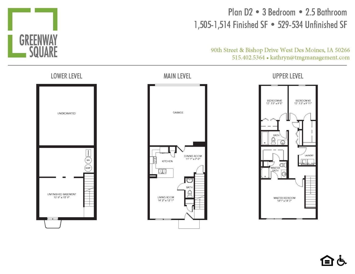 West Des Moines Apartment: 9061 Burkwood Drive