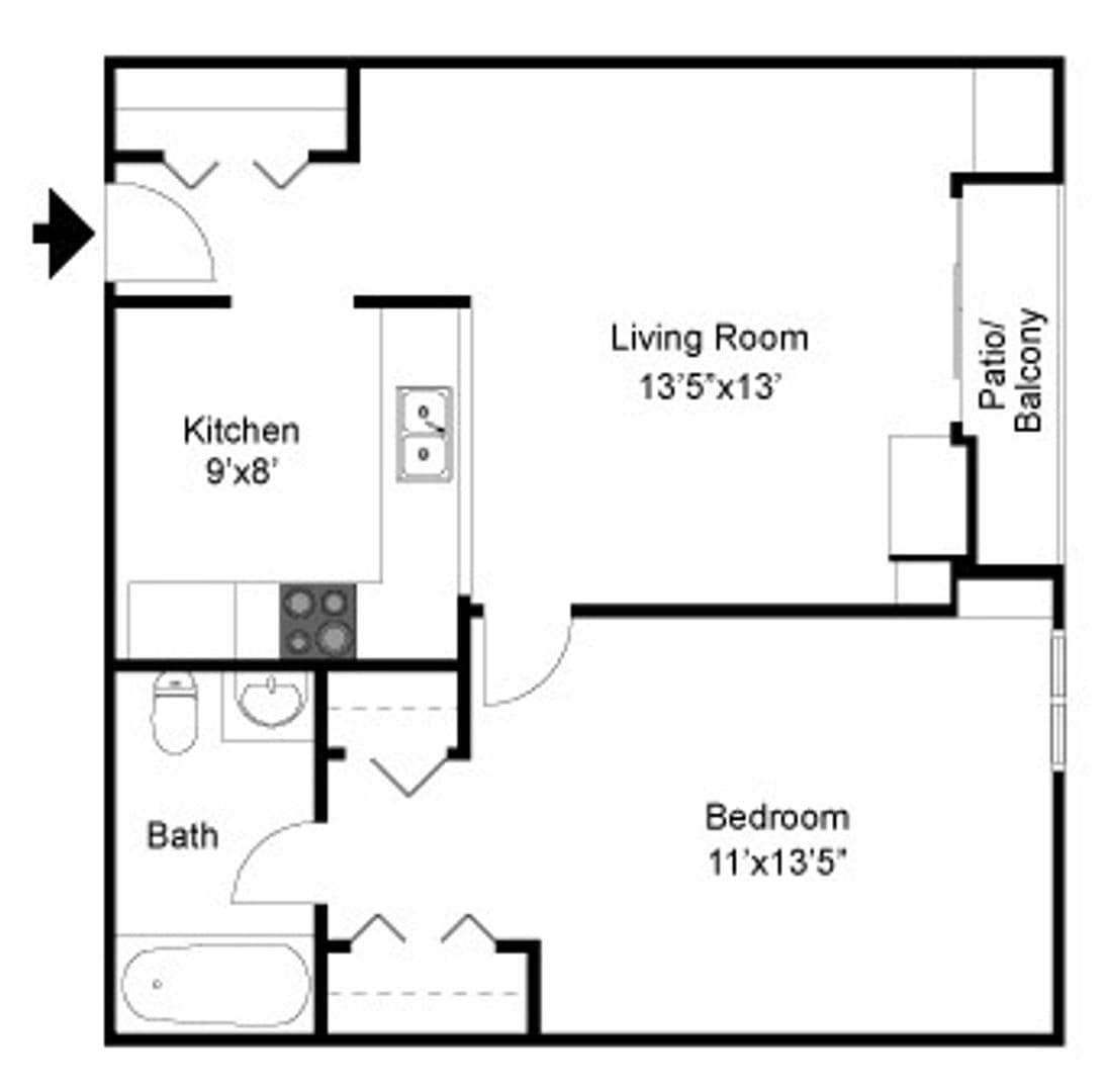Des Moines Apartment: 1101 25th Street