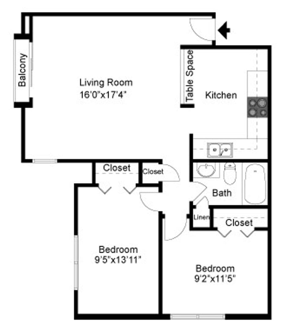 Des Moines Apartment: 1126 25th Street