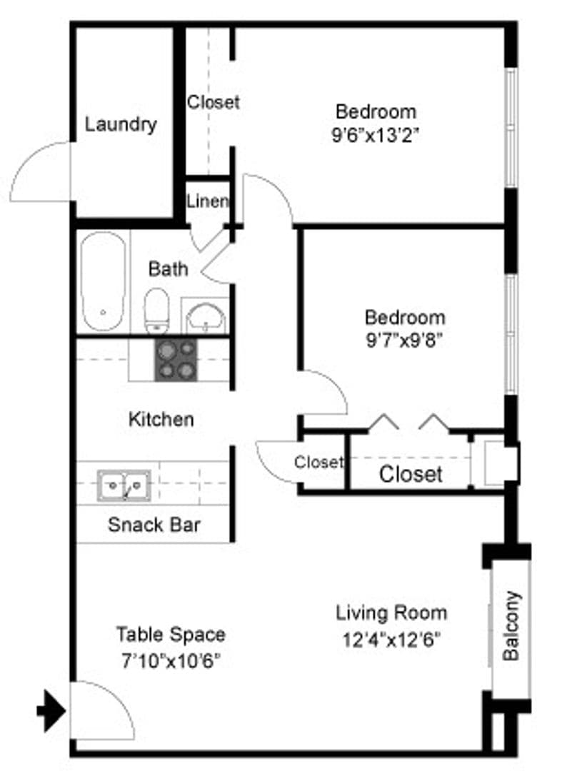 Des Moines Apartment: 1100 24th Street