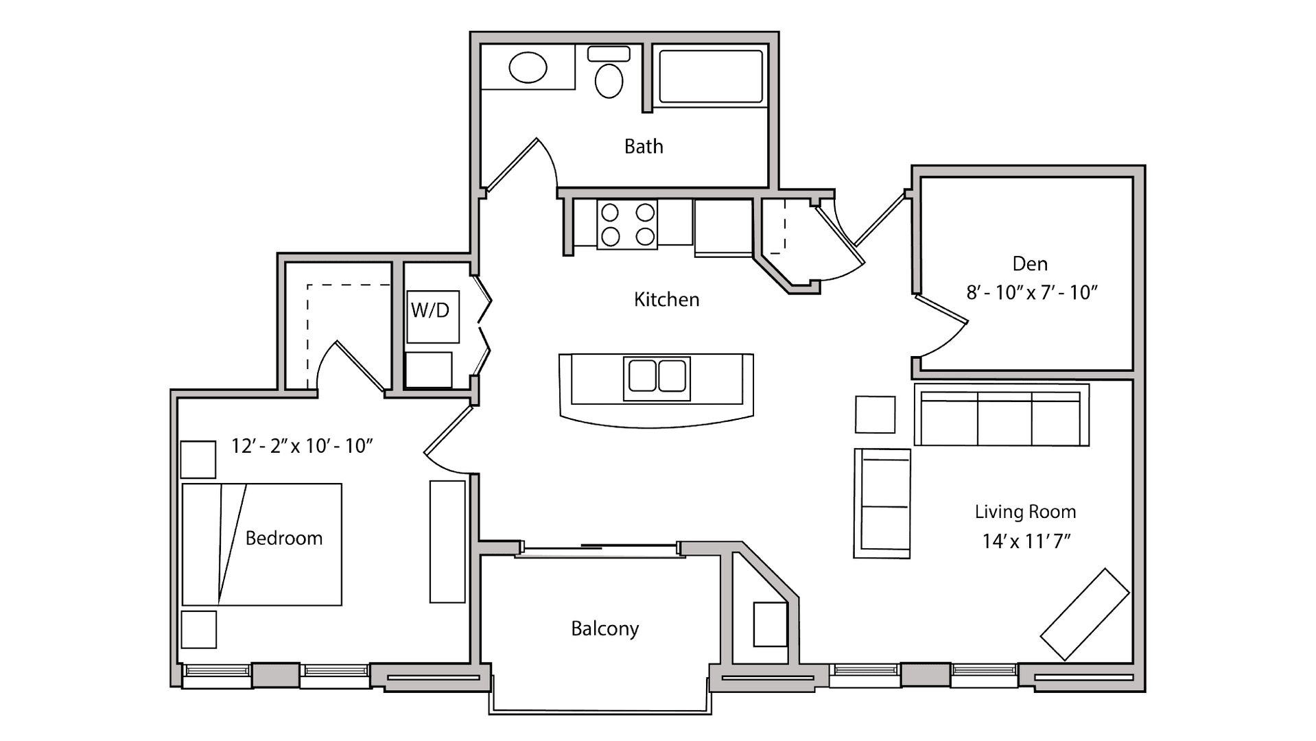 Madison Apartment: 18 S Bedford St