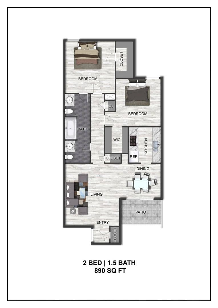 Euless Apartment: 807 South Euless Main St.