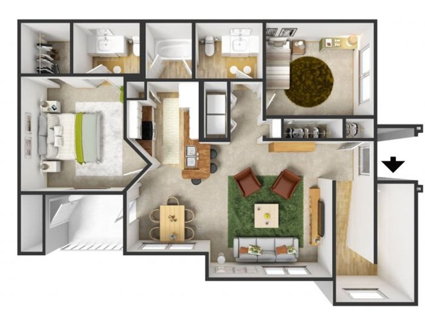 Overland Park Apartment: 9251 W 121st Place