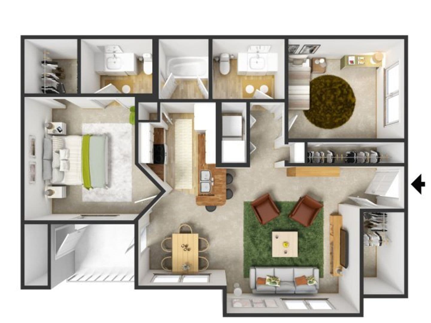 Overland Park Apartment: 9251 W 121st Place