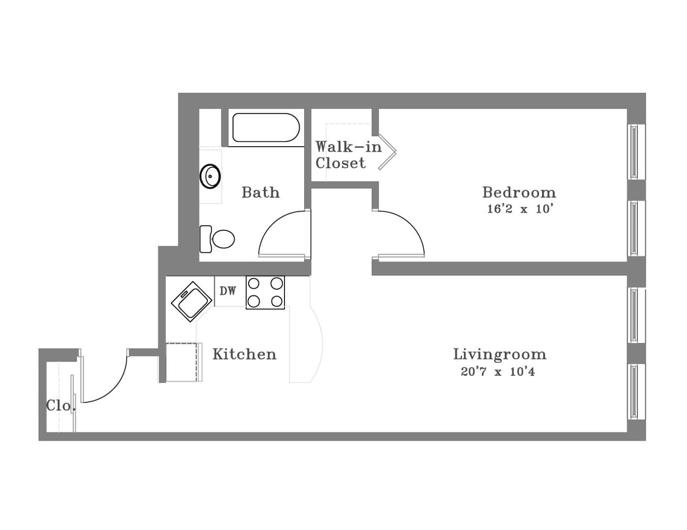 Ithaca Apartment: 407 College Ave