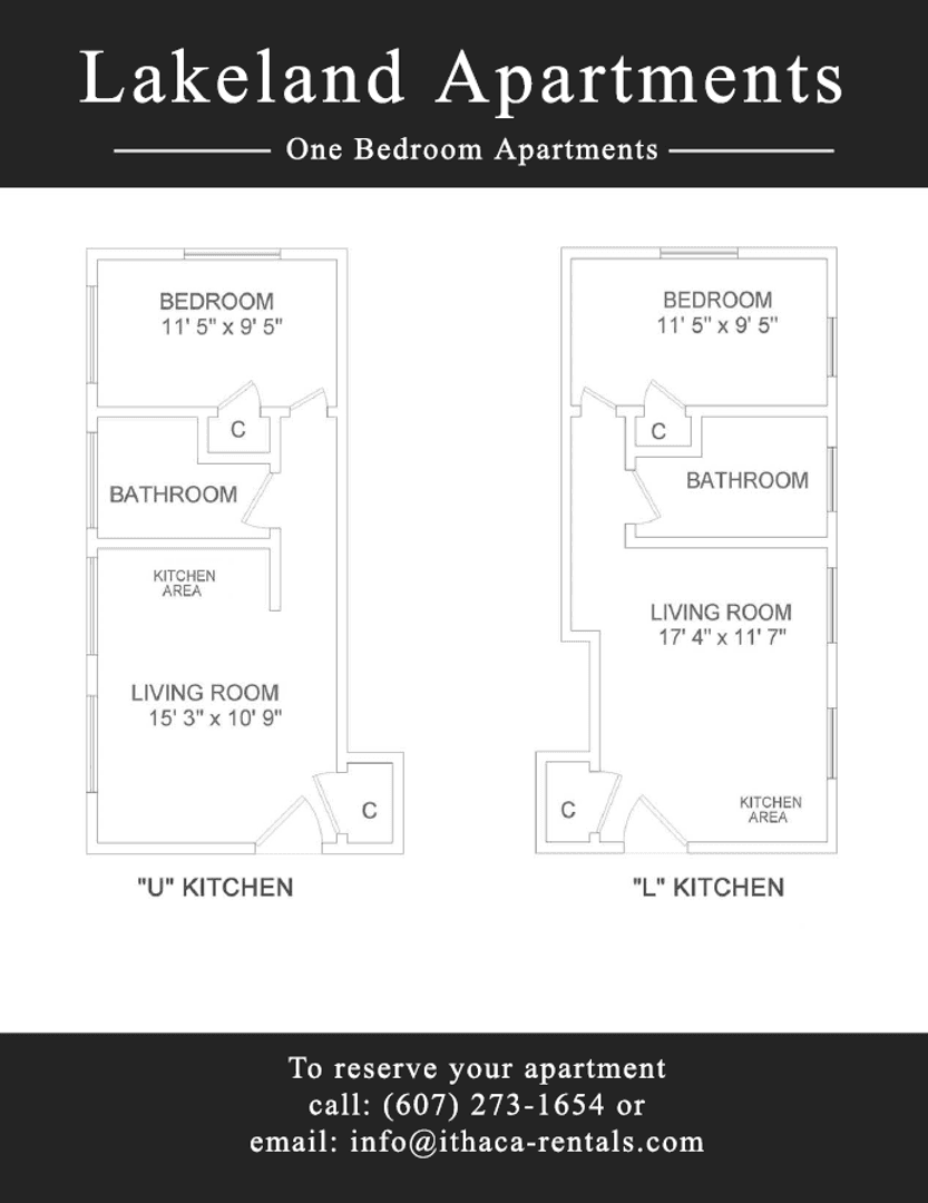 Ithaca Apartment: 319 Highland Ave