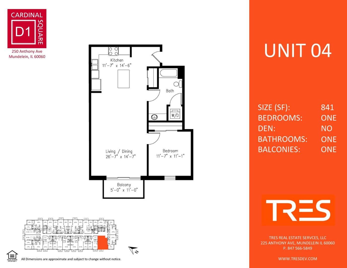 Mundelein Apartment: 250 Anthony Ave