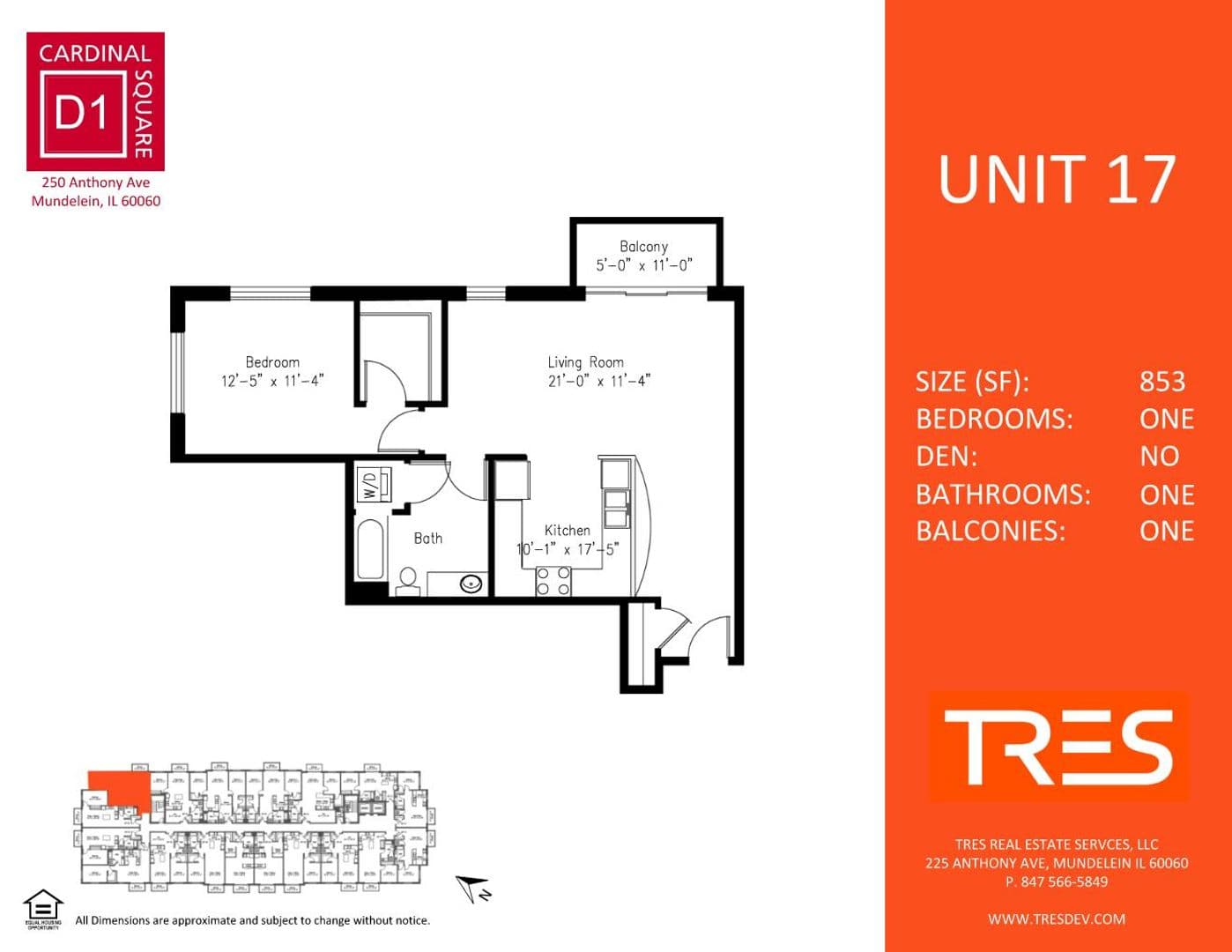 Mundelein Apartment: 250 Anthony Ave