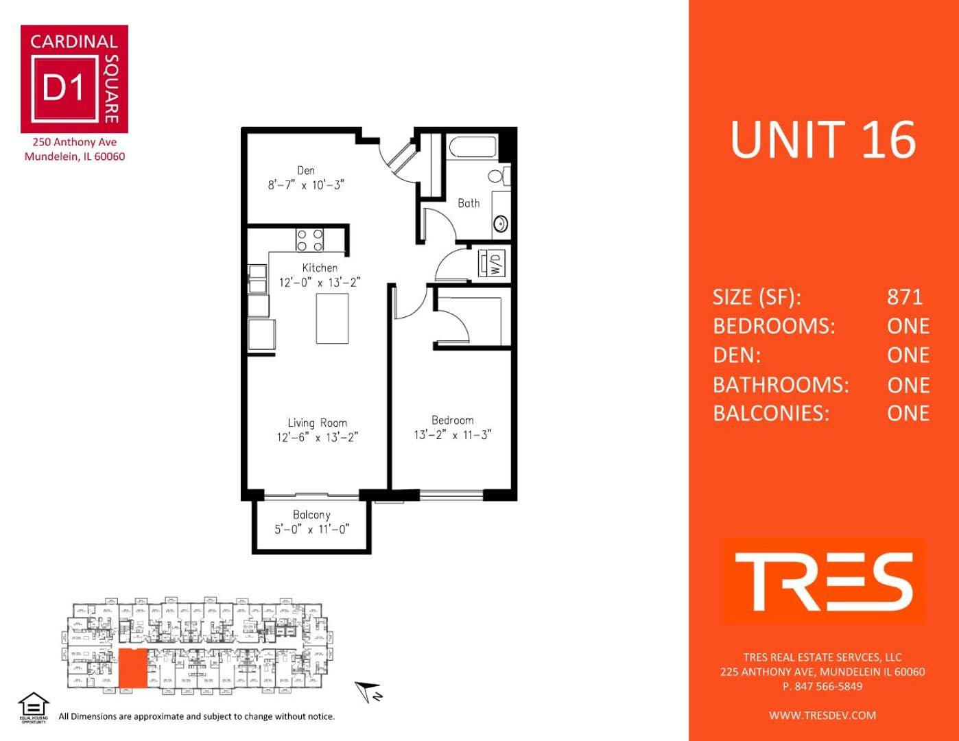 Mundelein Apartment: 250 Anthony Ave
