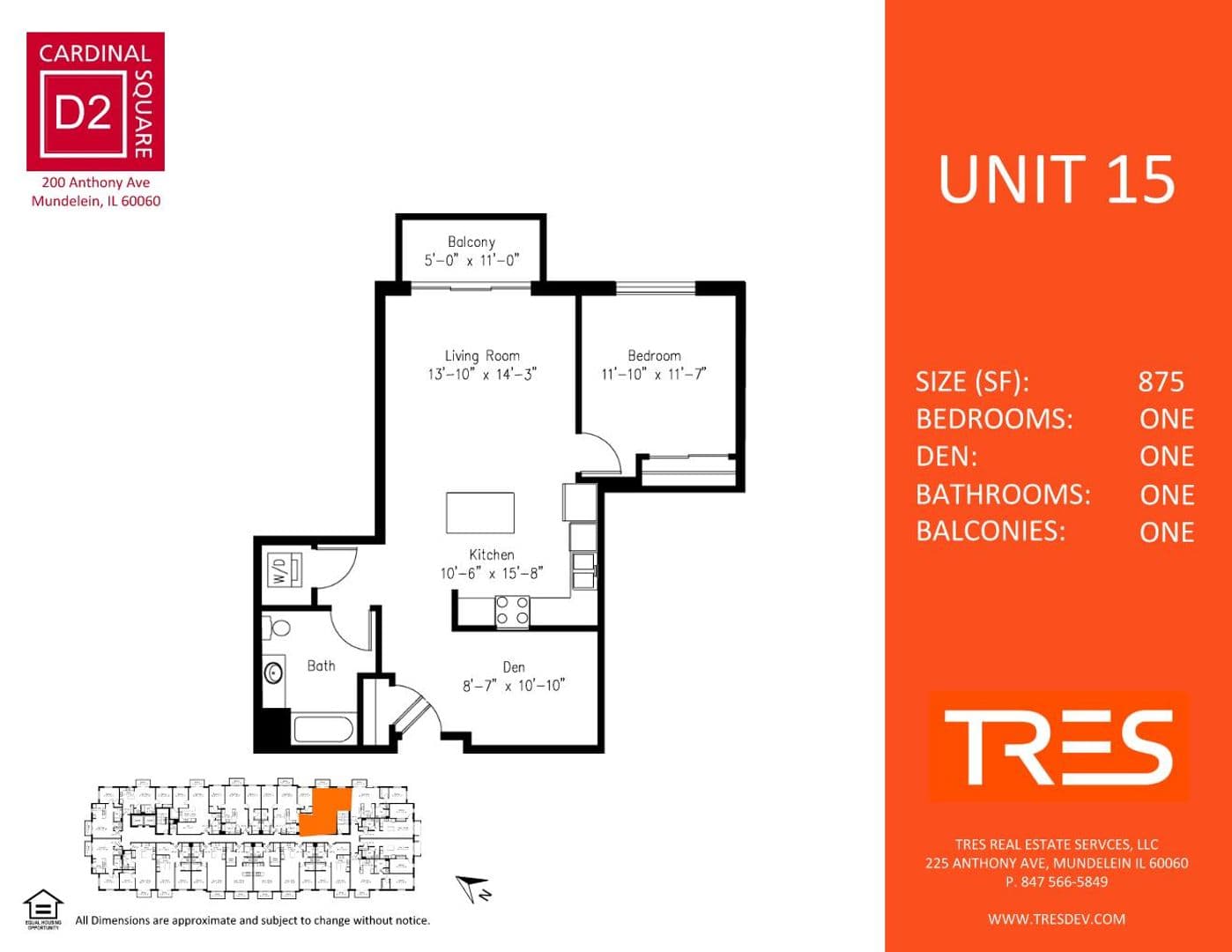 Mundelein Apartment: 200 Anthony Ave