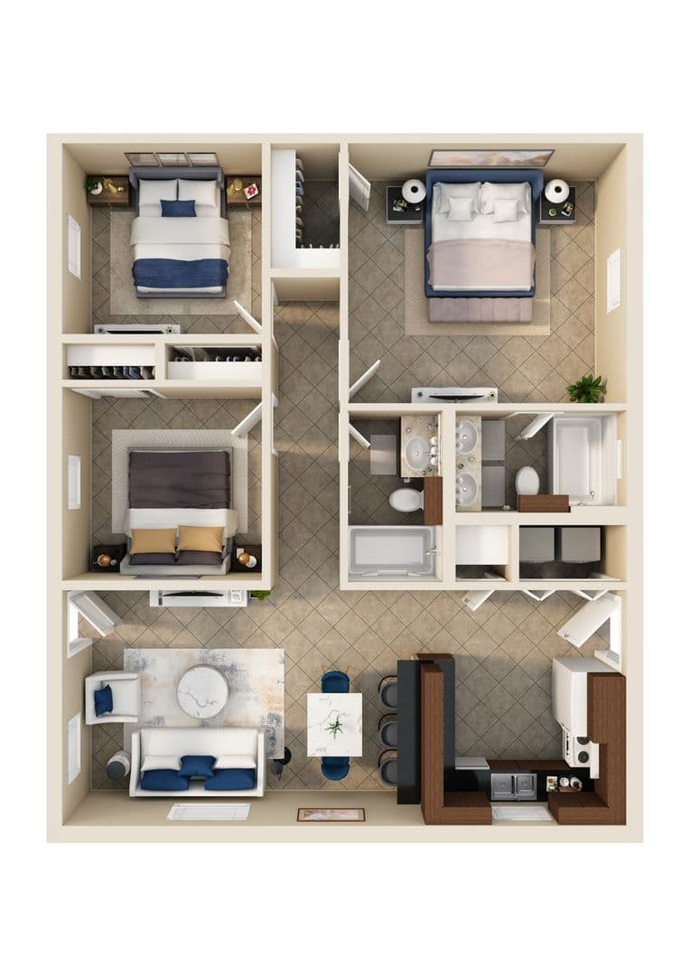 McAllen Apartment: 2101 Larkspur Ave