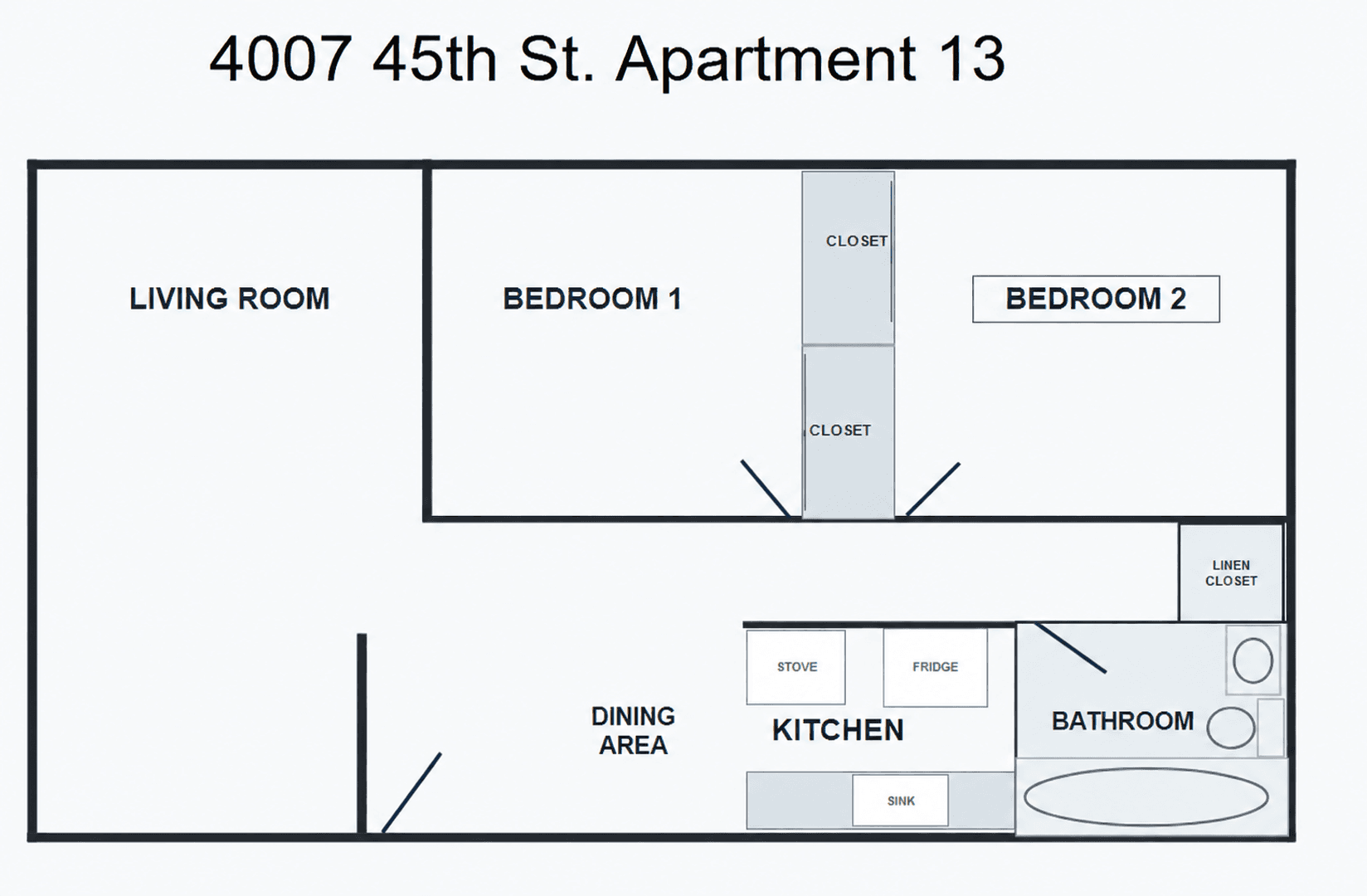 Kenosha Apartment: 4007 45th St.