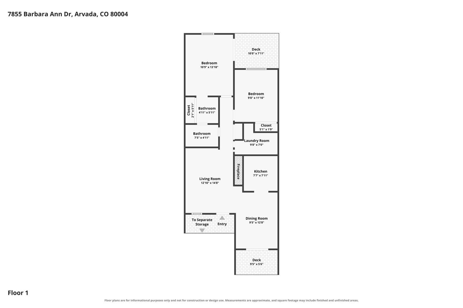 Arvada Condo: 7855 Barbara Ann Dr. Unit F