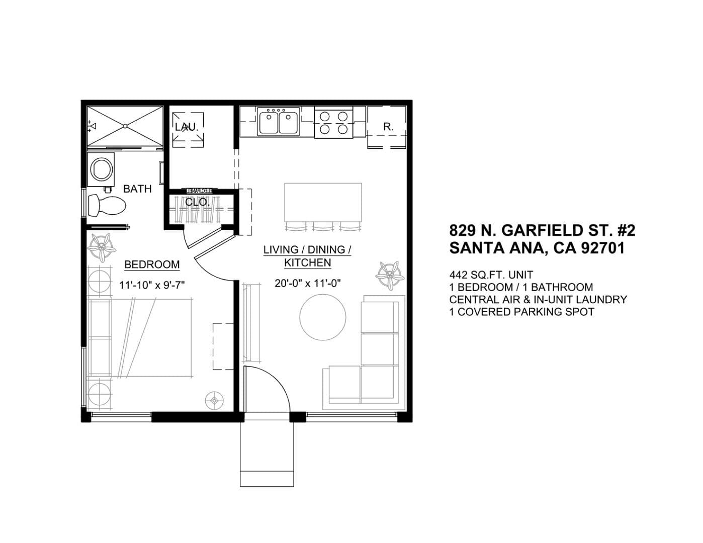 Santa Ana Condo: 829 N Garfield St