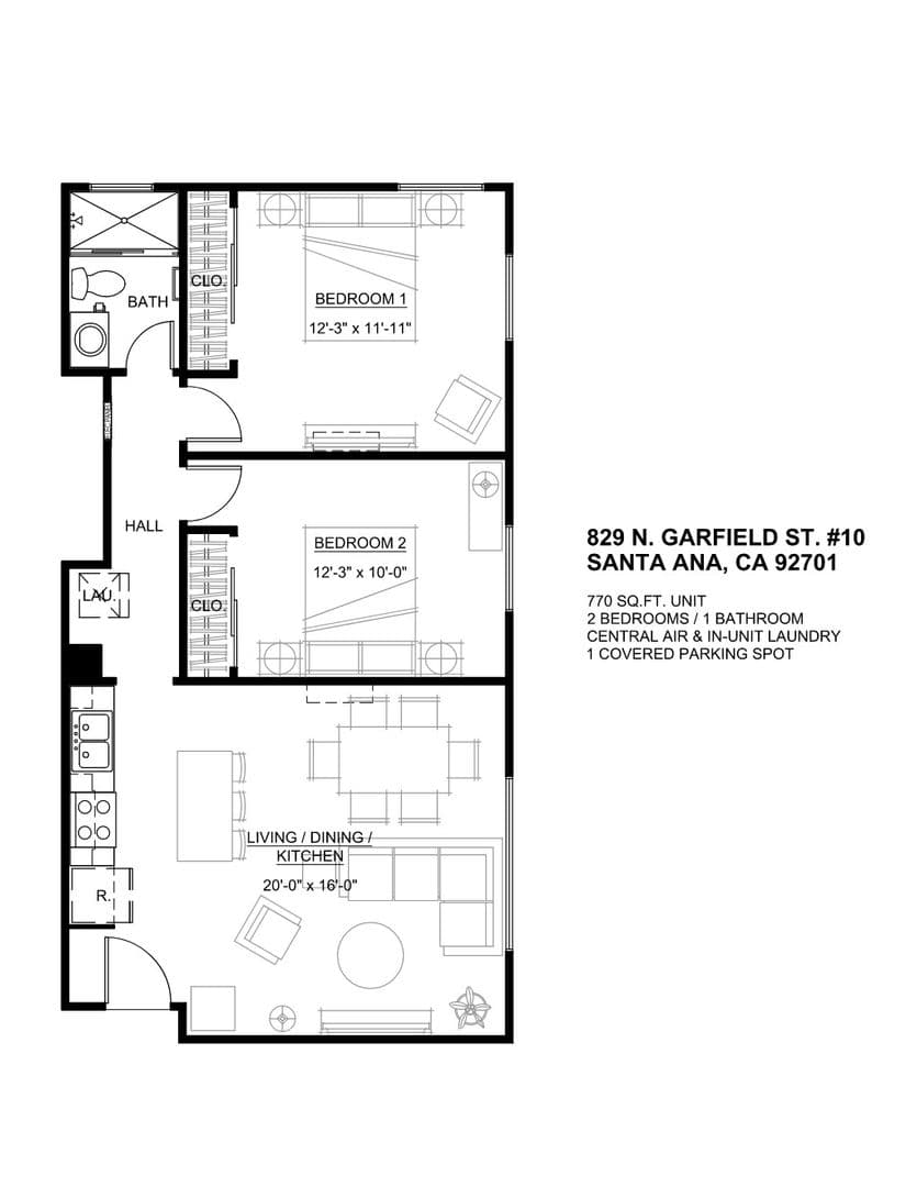 Santa Ana Condo: 829 N Garfield St