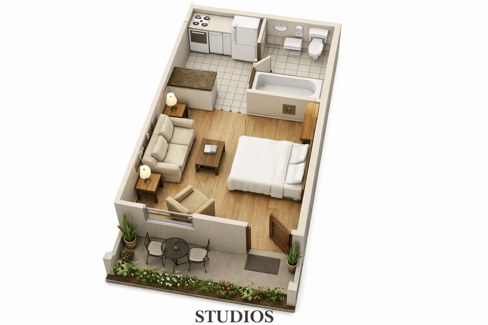 Norcross Apartment: 209 Meadowood Commons