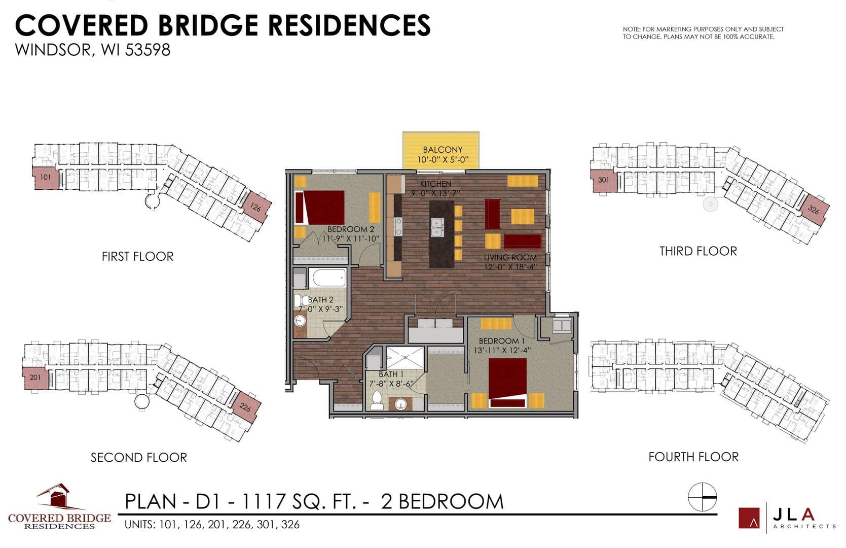 DeForest Apartment: 4140 Silo View Dr