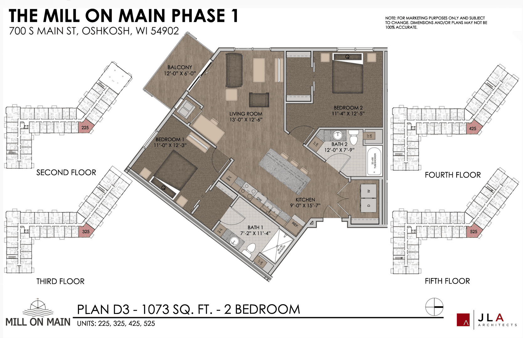 Oshkosh Apartment: 700 S. Main Street