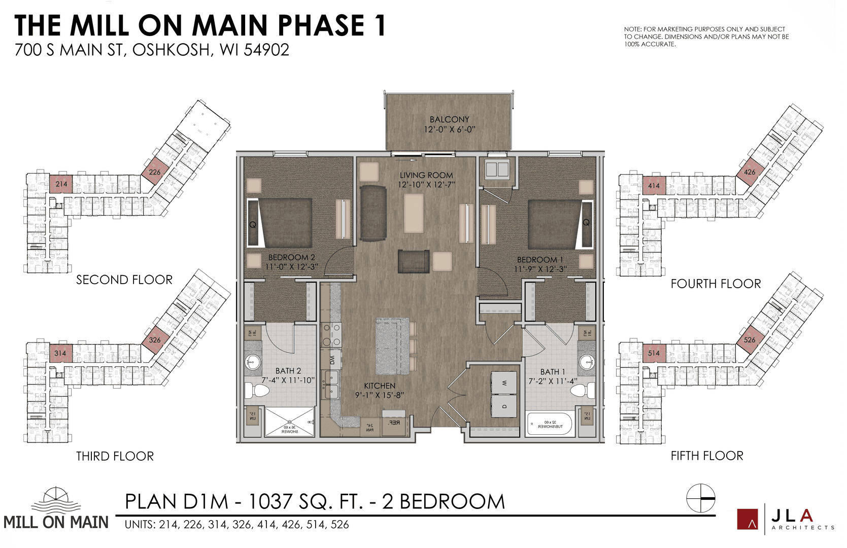 Oshkosh Apartment: 700 S. Main Street