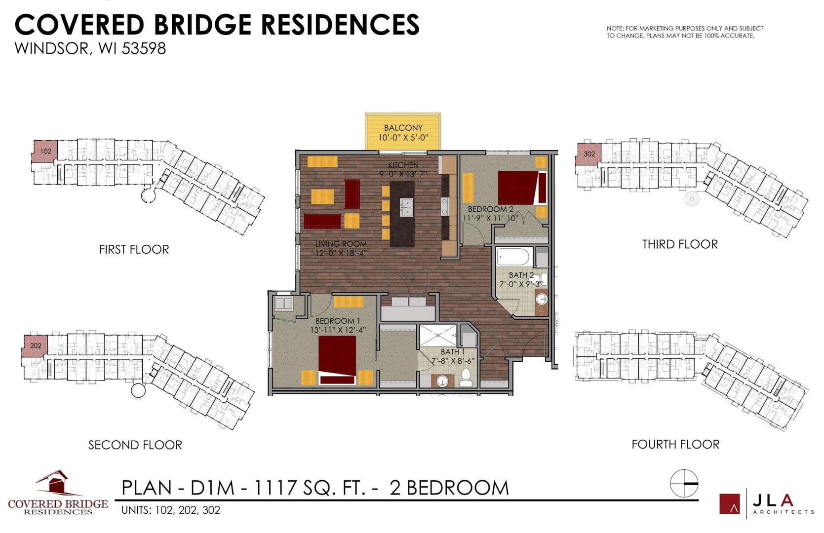 DeForest Apartment: 4140 Silo View Dr
