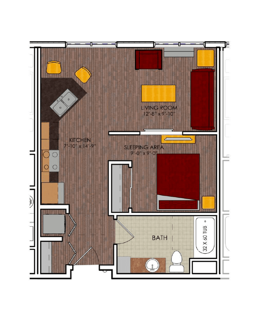 Middleton Apartment: 1800 Parmenter Street